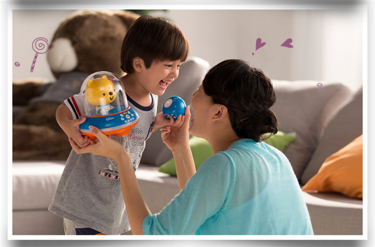 会捉迷藏的优彼亲子熊